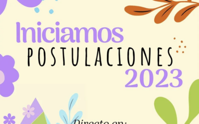 Iniciamos postulaciones 2023